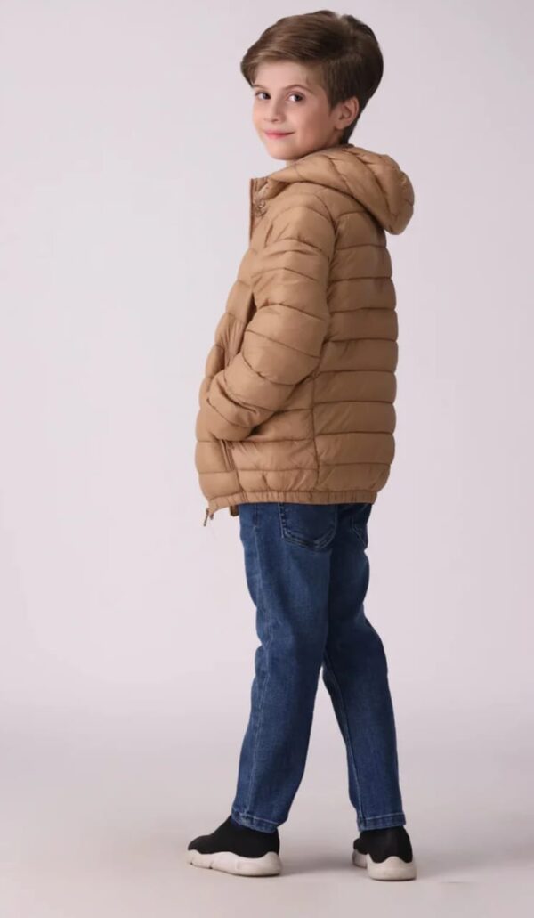 Puffer jacket With Detchable Hood - Image 2