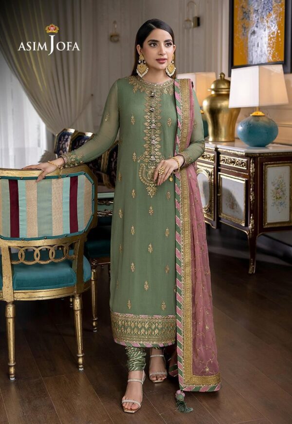 GIRLS (BRAND)ASIM JOFA SUIT - Image 2