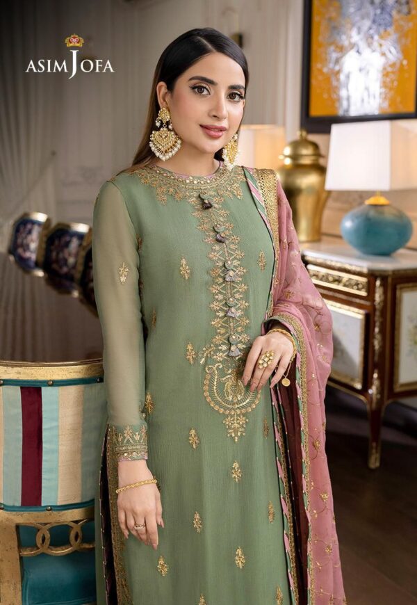 GIRLS (BRAND)ASIM JOFA SUIT - Image 3