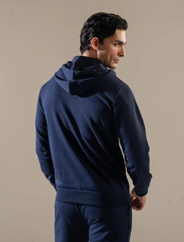 DARK BLUE BASIC HOOD - Image 4