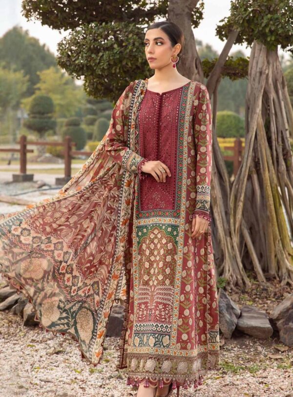 GIRLS PRINTED LAWN SUIT