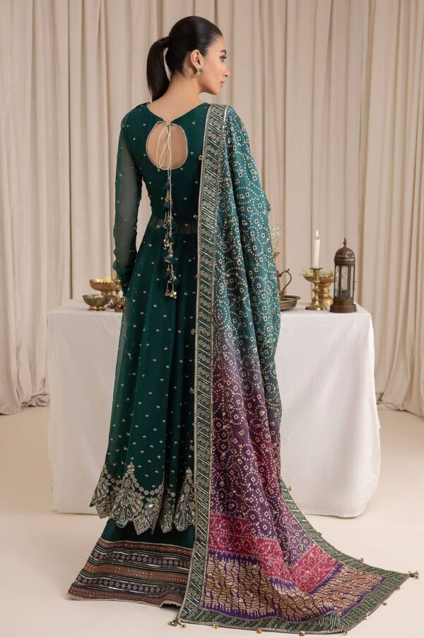 GIRLS CHIFFION EMBRODIRED SUIT - Image 5