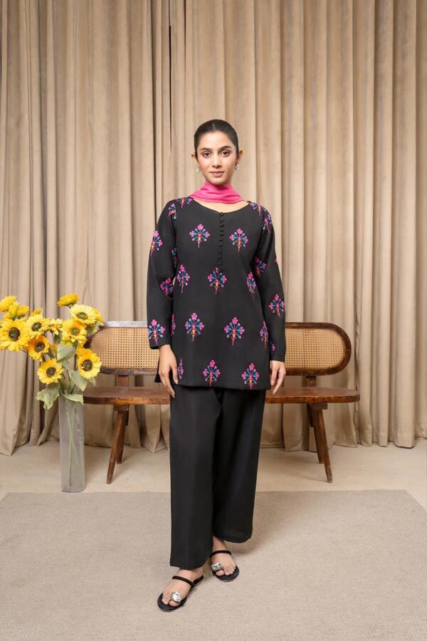 GIRLS STICHED 2PC SUIT - Image 2
